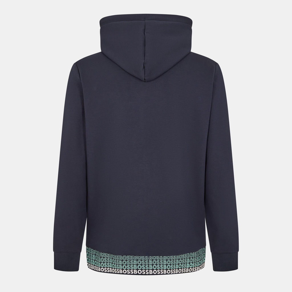 Men's Saggy Top Full Zip Hoodie