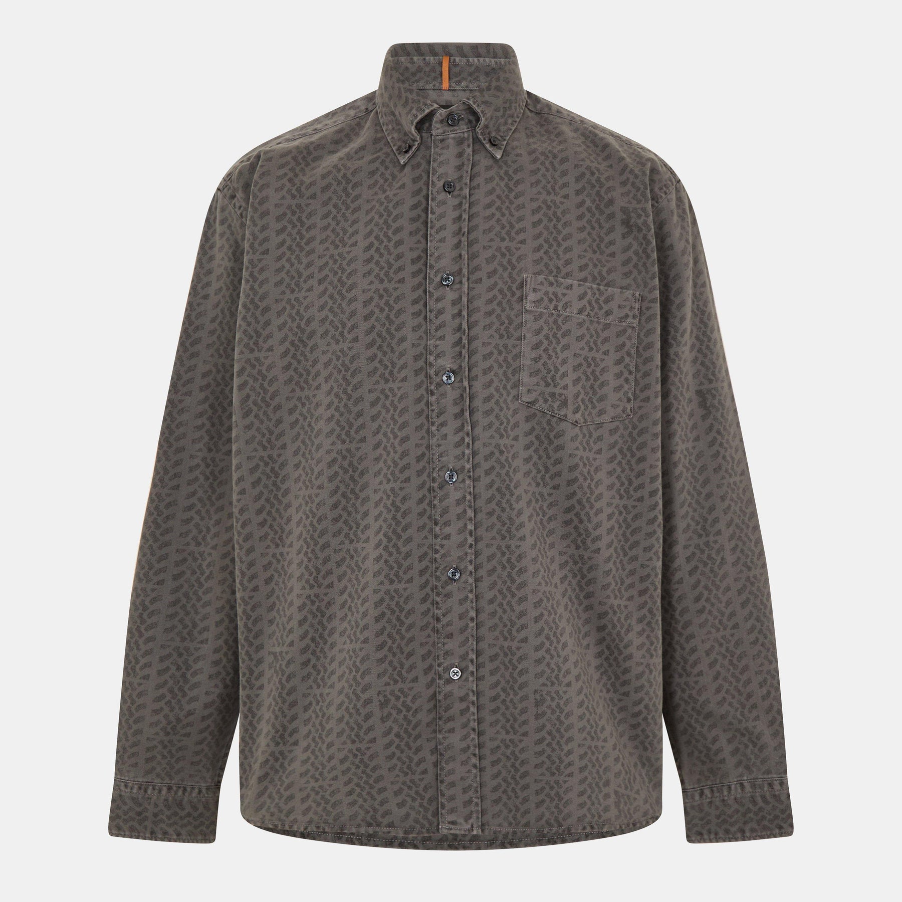 Men's Lambey Patterned Long-Sleeve Shirt