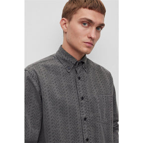 Men's Lambey Patterned Long-Sleeve Shirt