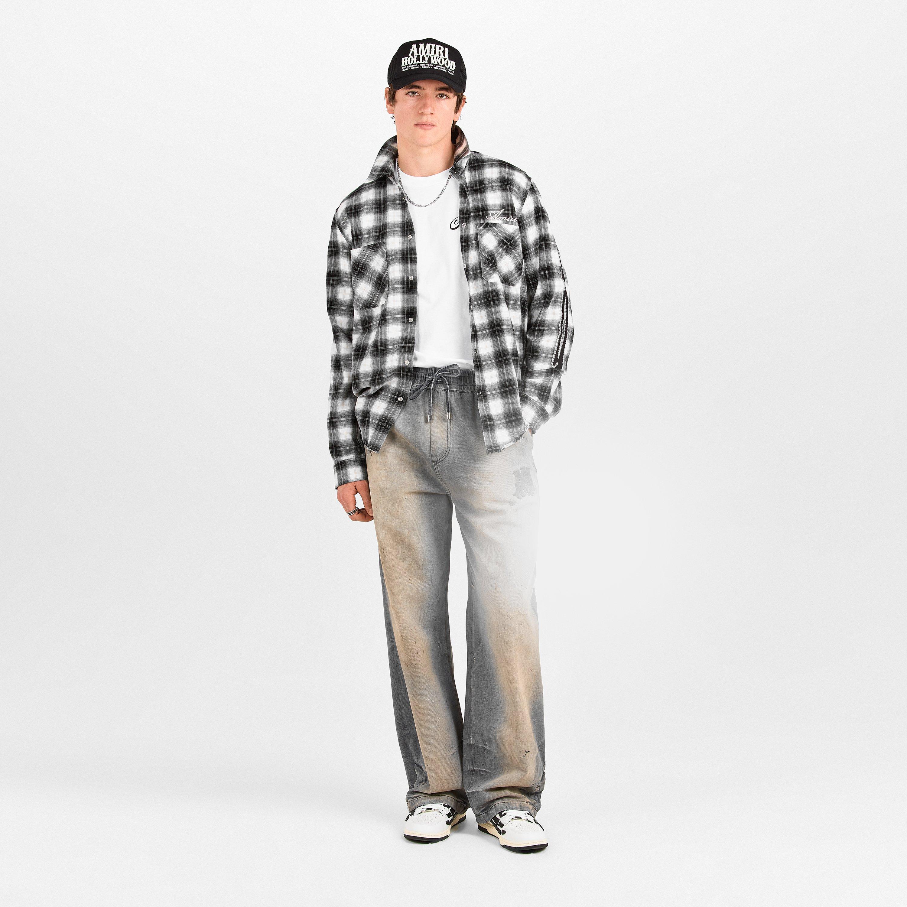 Bones Long Sleeve Flannel Shirt