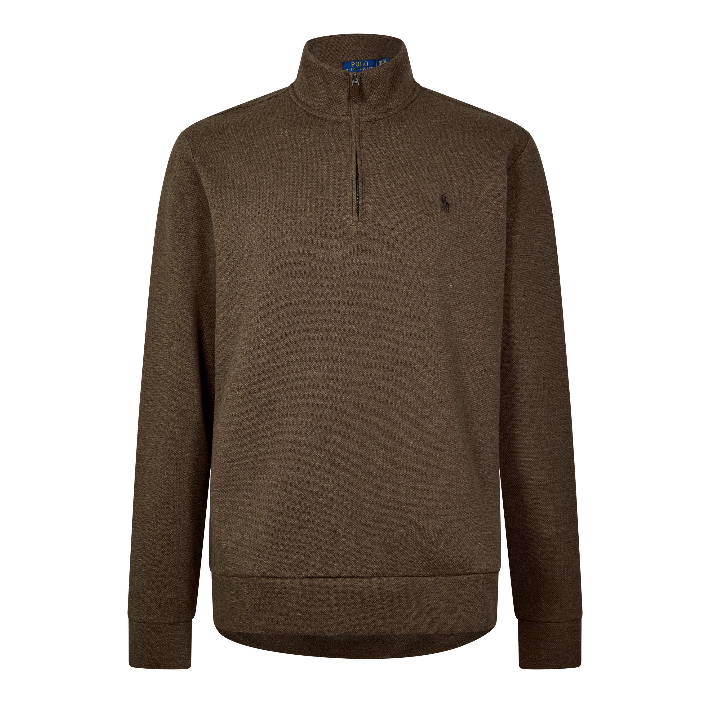 Logo quarter Zip Fleece