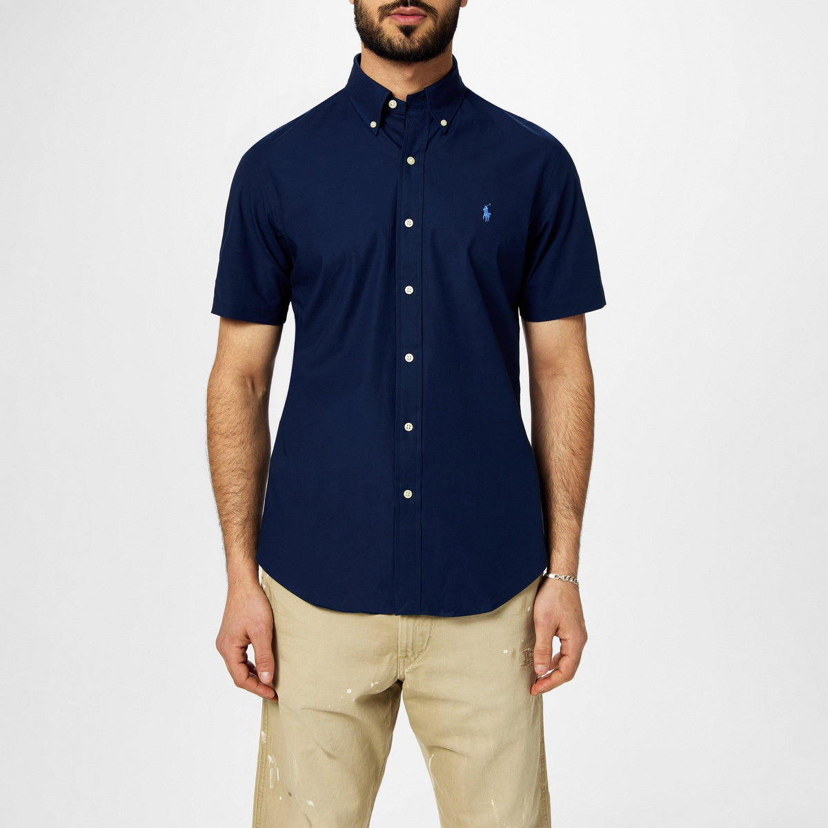 Short Sleeve Poplin Shirt