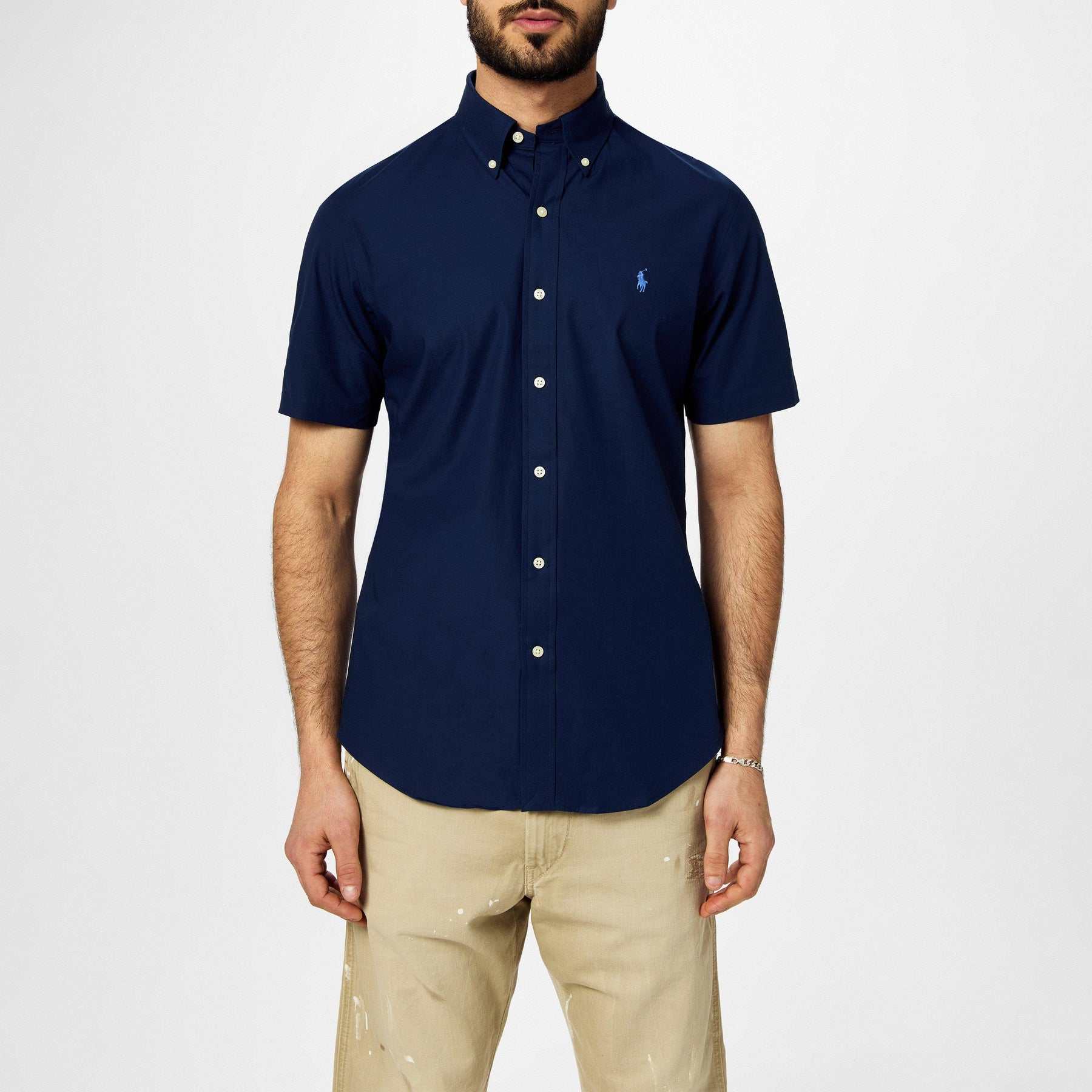 Short Sleeve Poplin Shirt