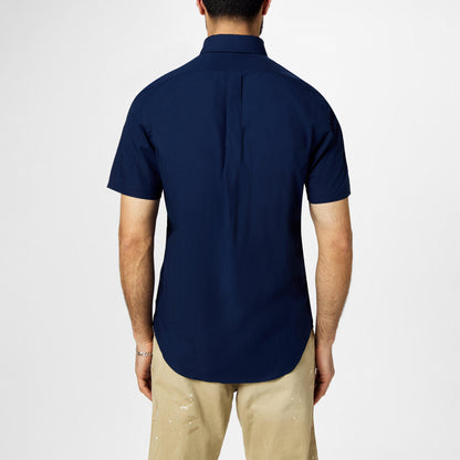 Short Sleeve Poplin Shirt