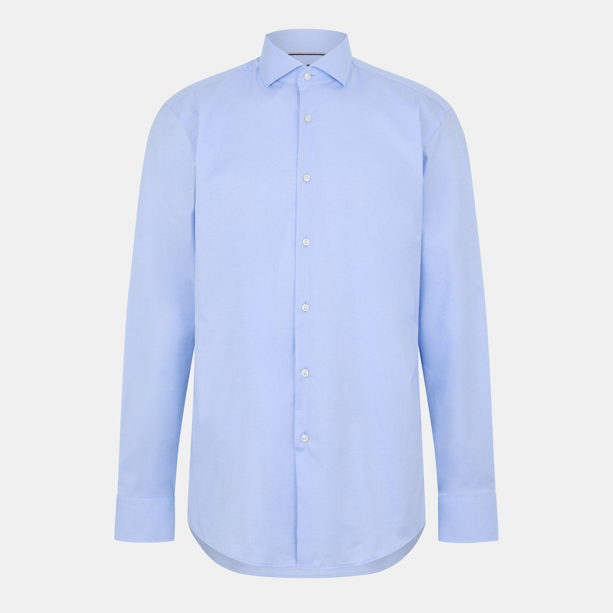 Men's H-Hank-Spread-C1 Plain Long-Sleeve Shirt