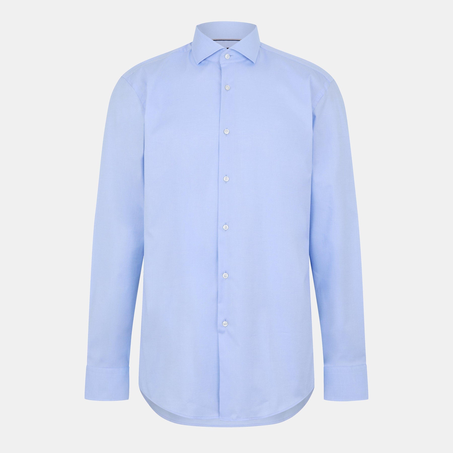 Men's H-Hank-Spread-C1 Plain Long-Sleeve Shirt