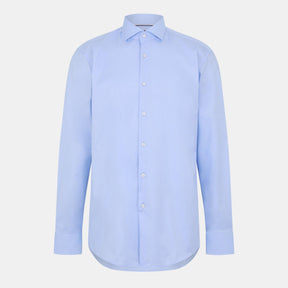 Men's H-Hank-Spread-C1 Plain Long-Sleeve Shirt