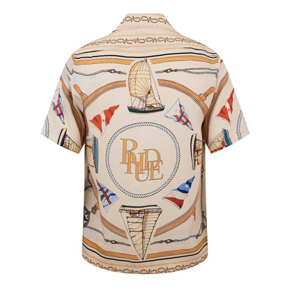 Nautical Silk Shirt