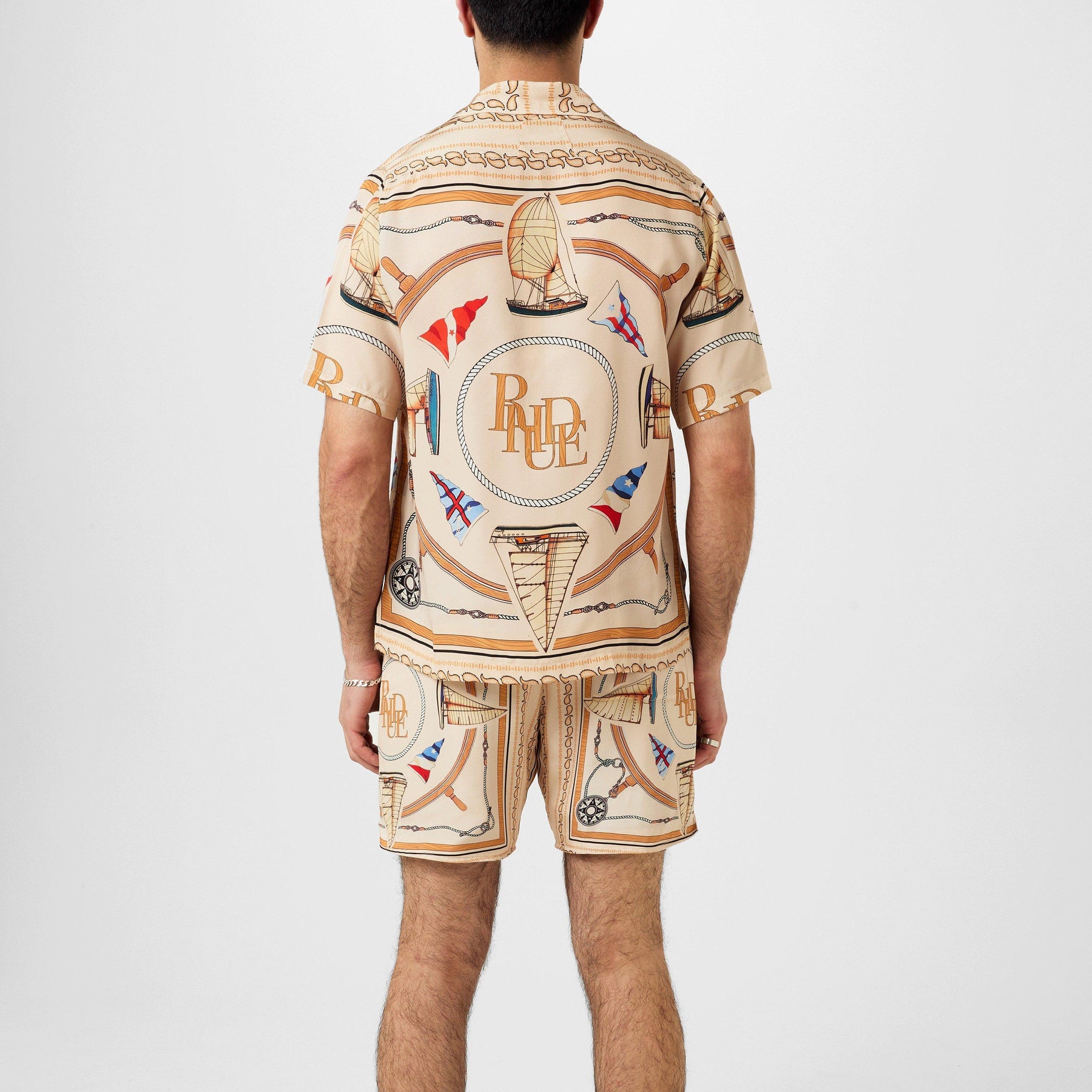 Nautical Silk Shirt