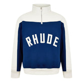 Contrast Quarter-Zip Varisty