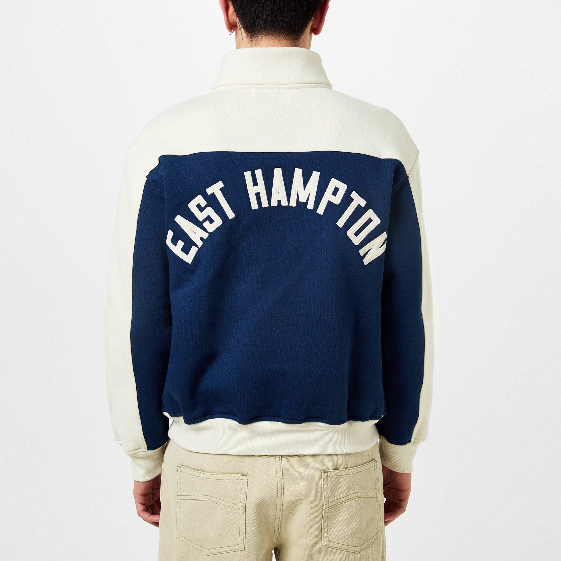 Contrast Quarter-Zip Varisty