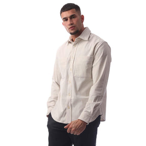 Men's Owen Long-Sleeve Plain Shirt