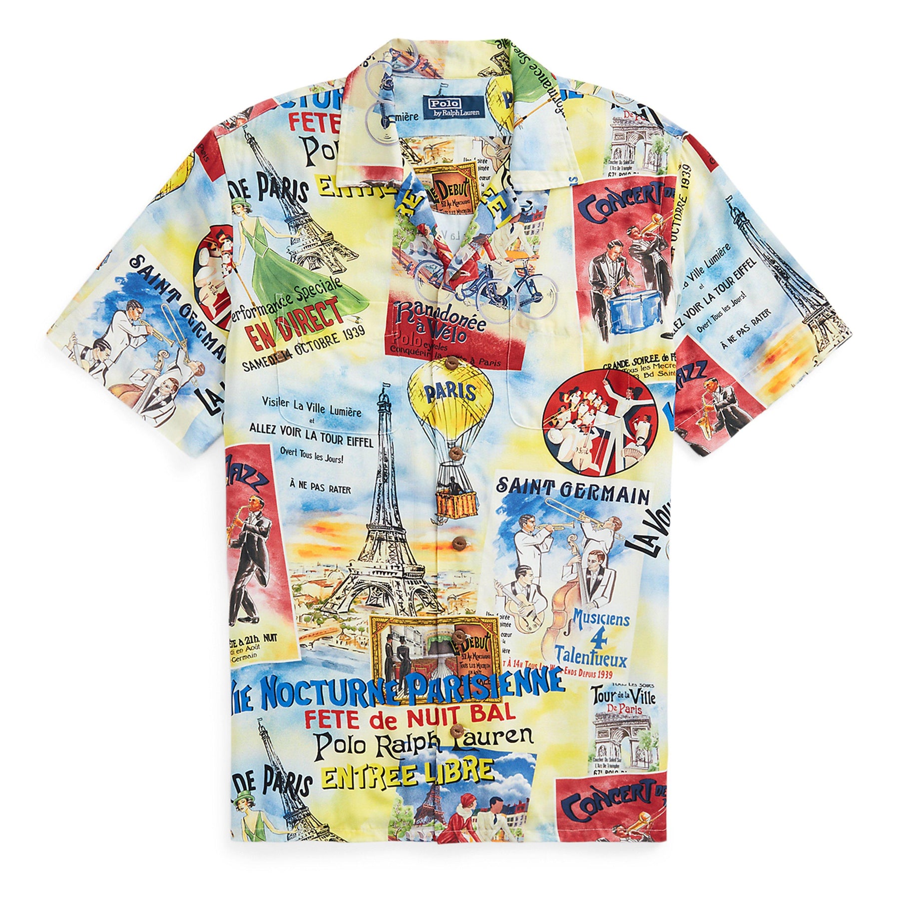 Paris Print Shirt