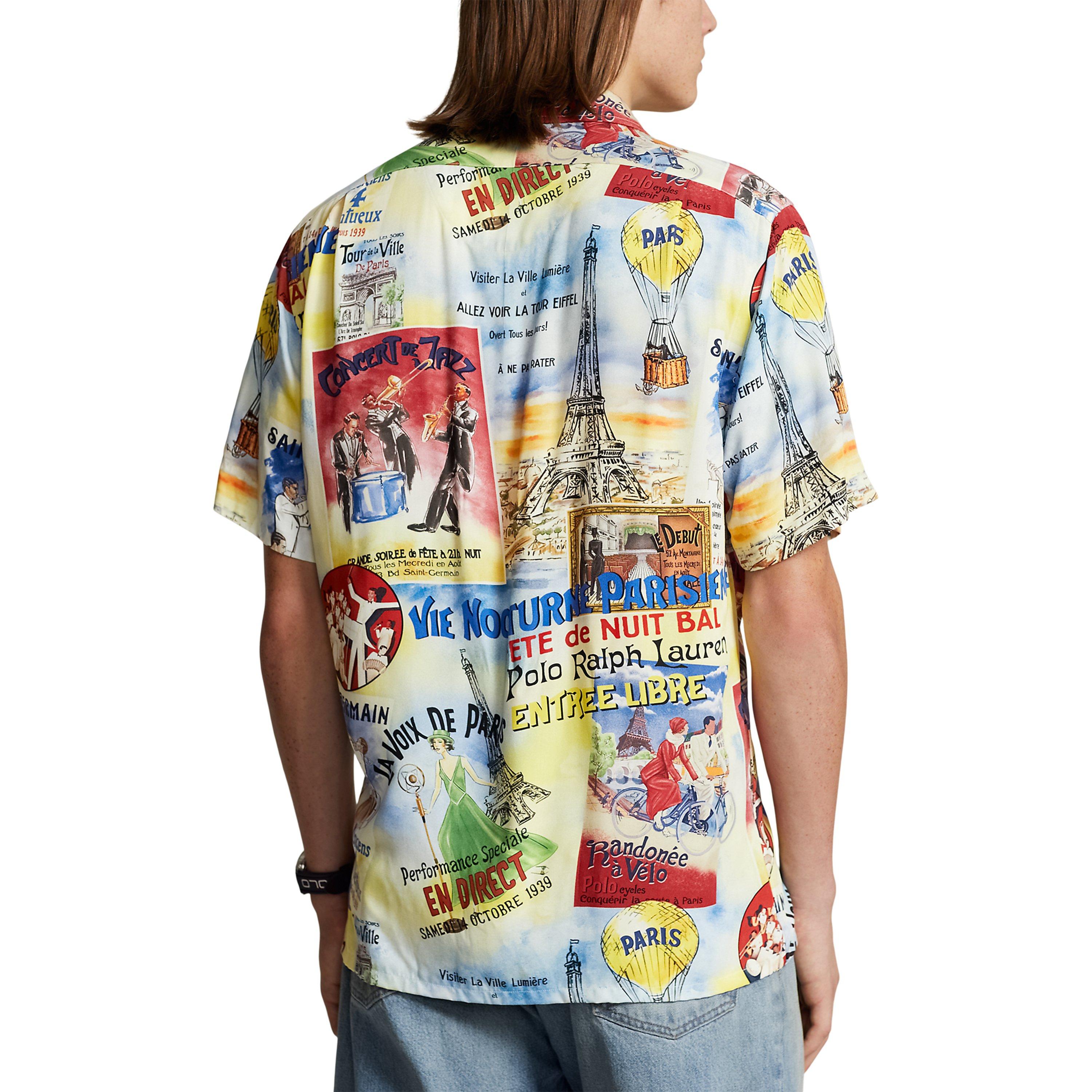 Paris Print Shirt