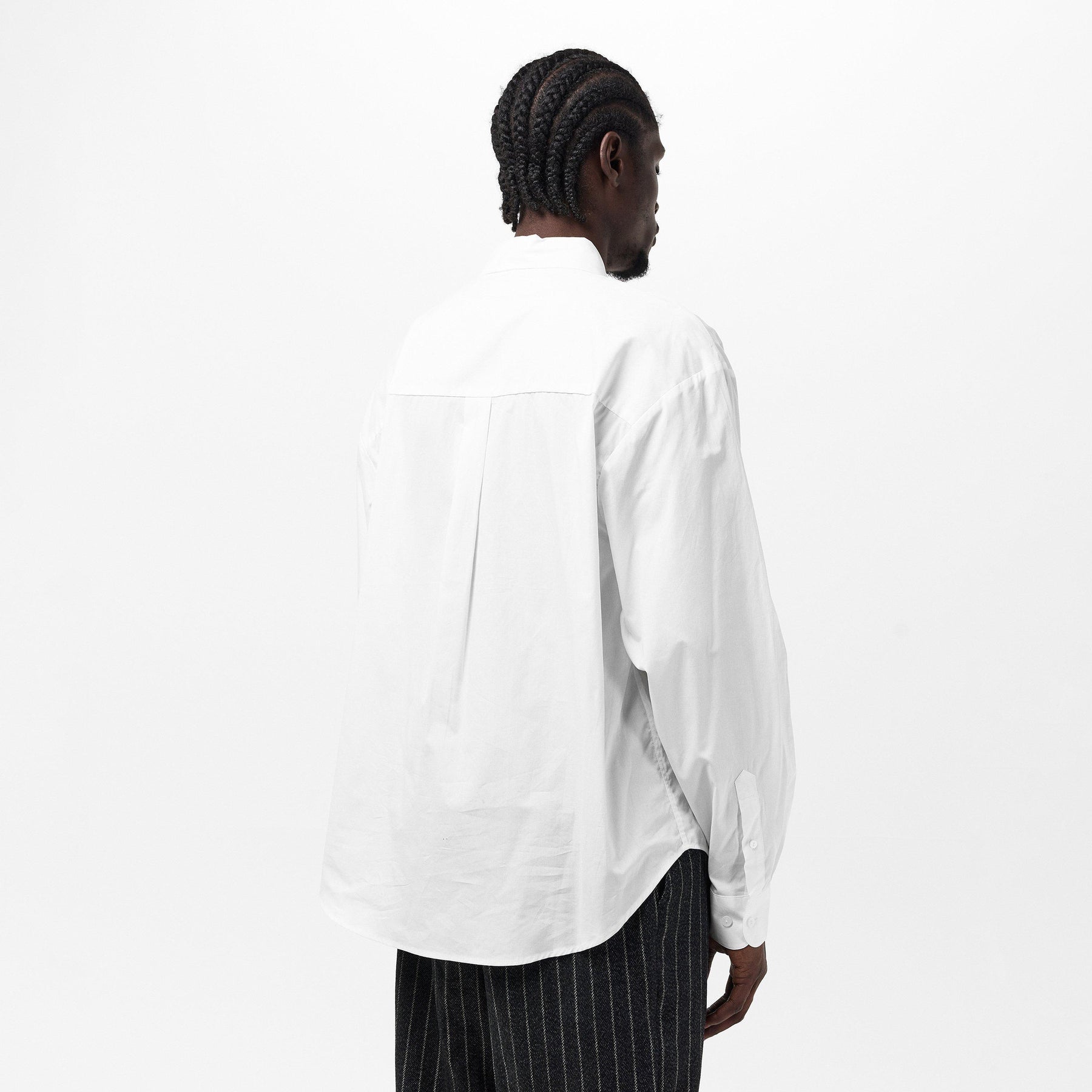 Men's Long-Sleeve Patterned Shirt