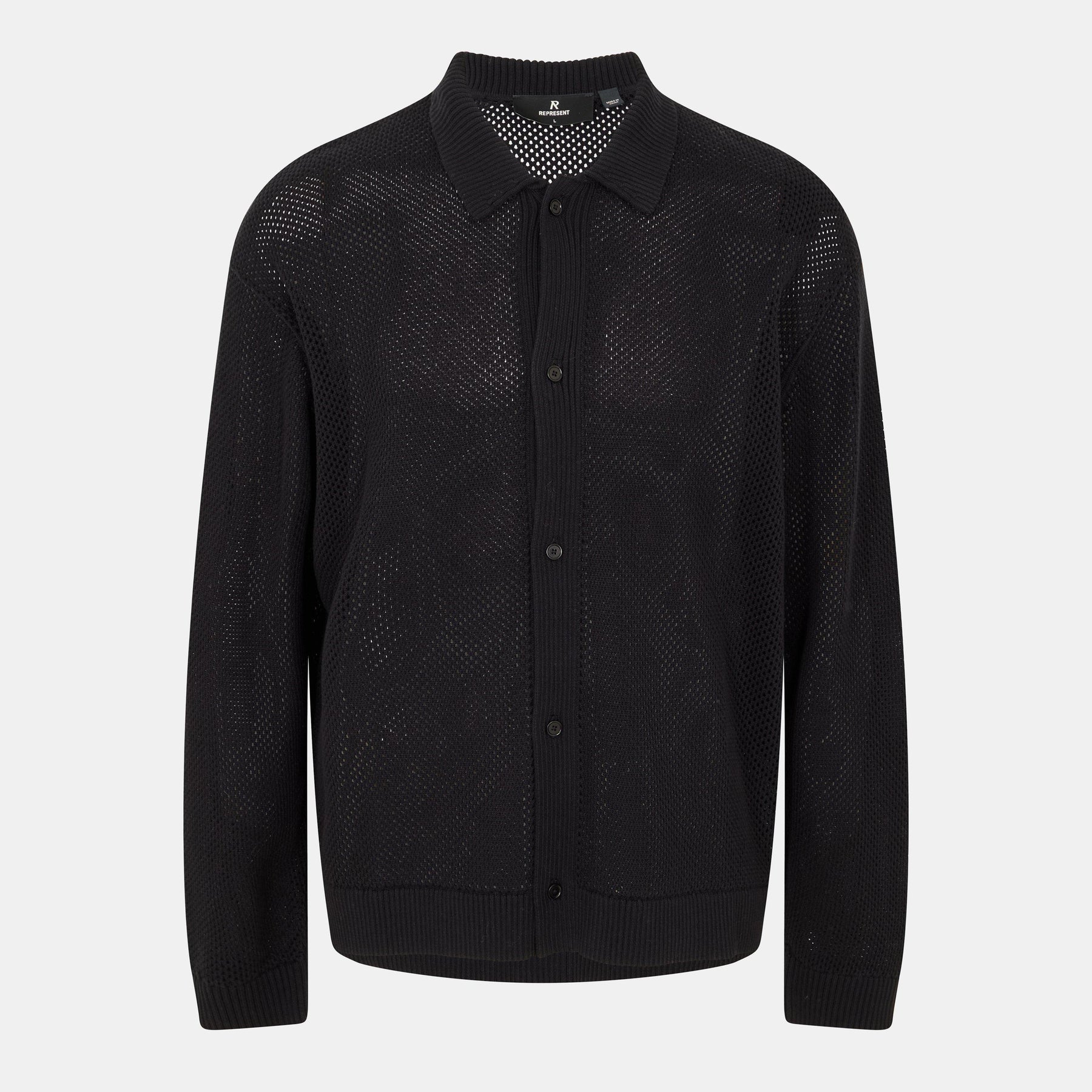 Men's Plain Long-Sleeve Shirt