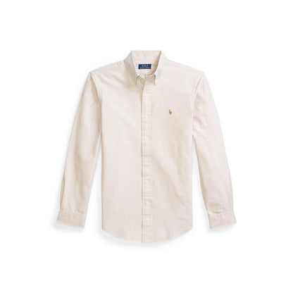 Oxford Long-Sleeve Plain Shirt