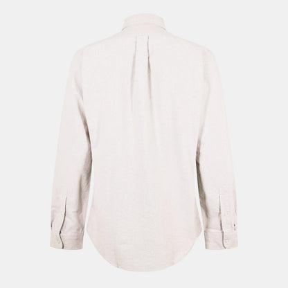 Oxford Long-Sleeve Plain Shirt