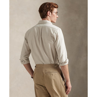 Oxford Long-Sleeve Plain Shirt