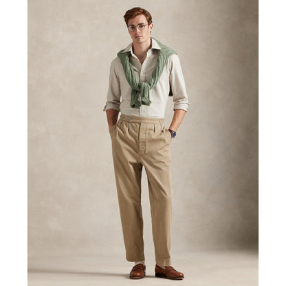 Oxford Long-Sleeve Plain Shirt