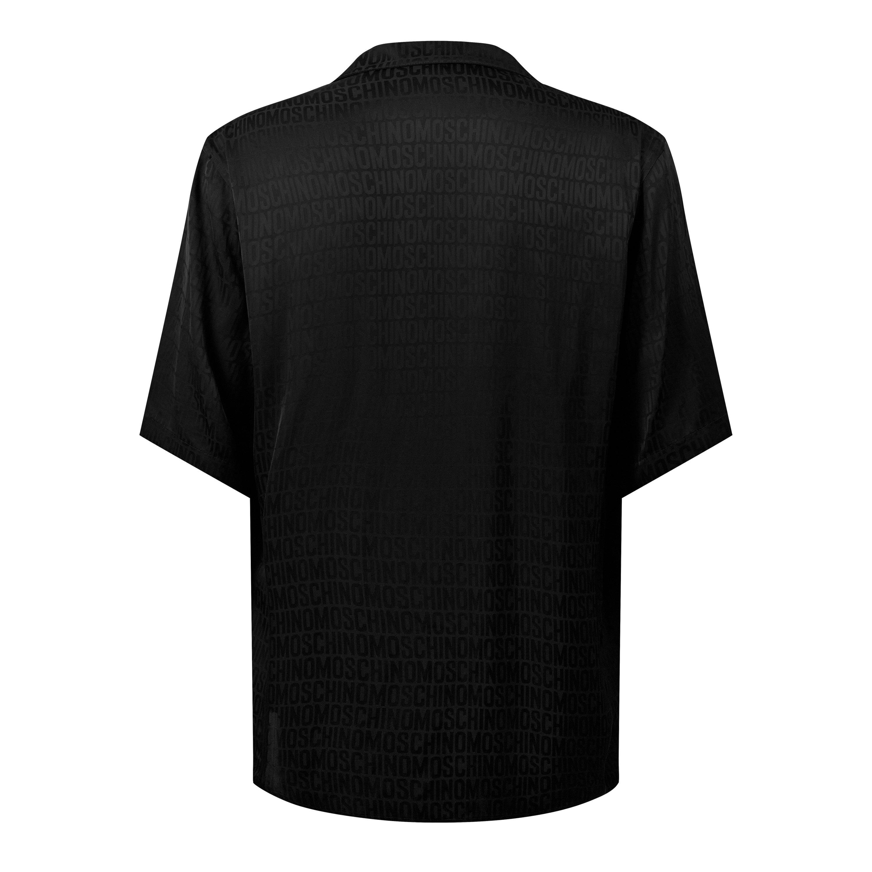 Allover Logo Jacquard Twill Shirt