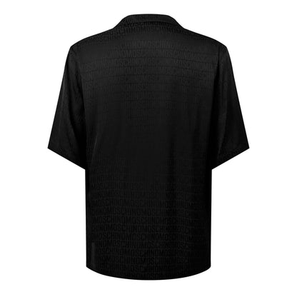 Allover Logo Jacquard Twill Shirt