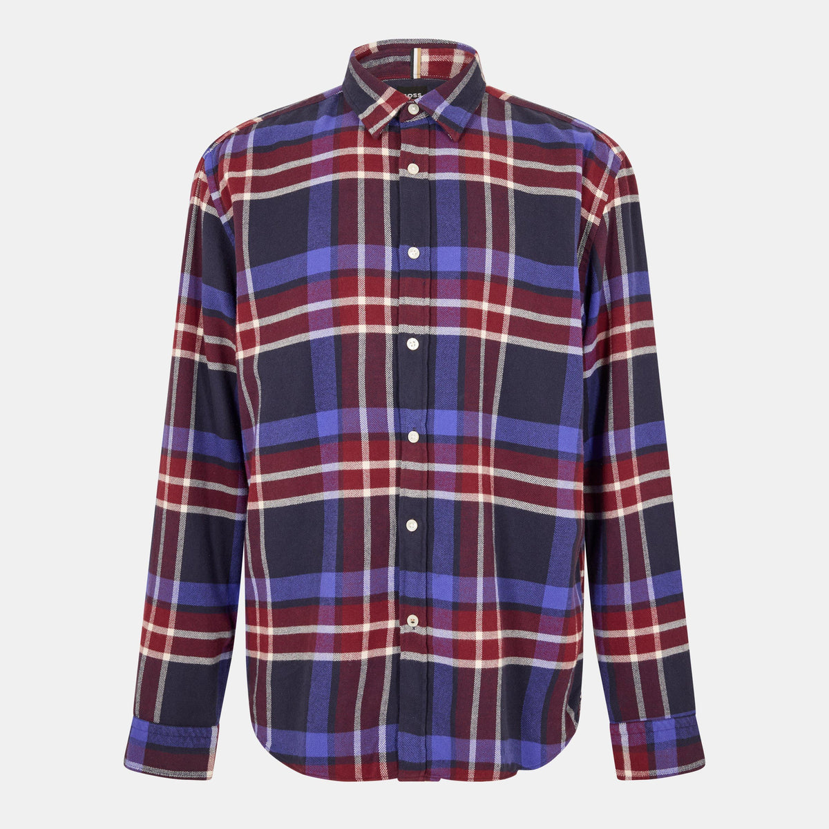 Men's Liam Kent 233 Patterned Long-Sleeve Shirt