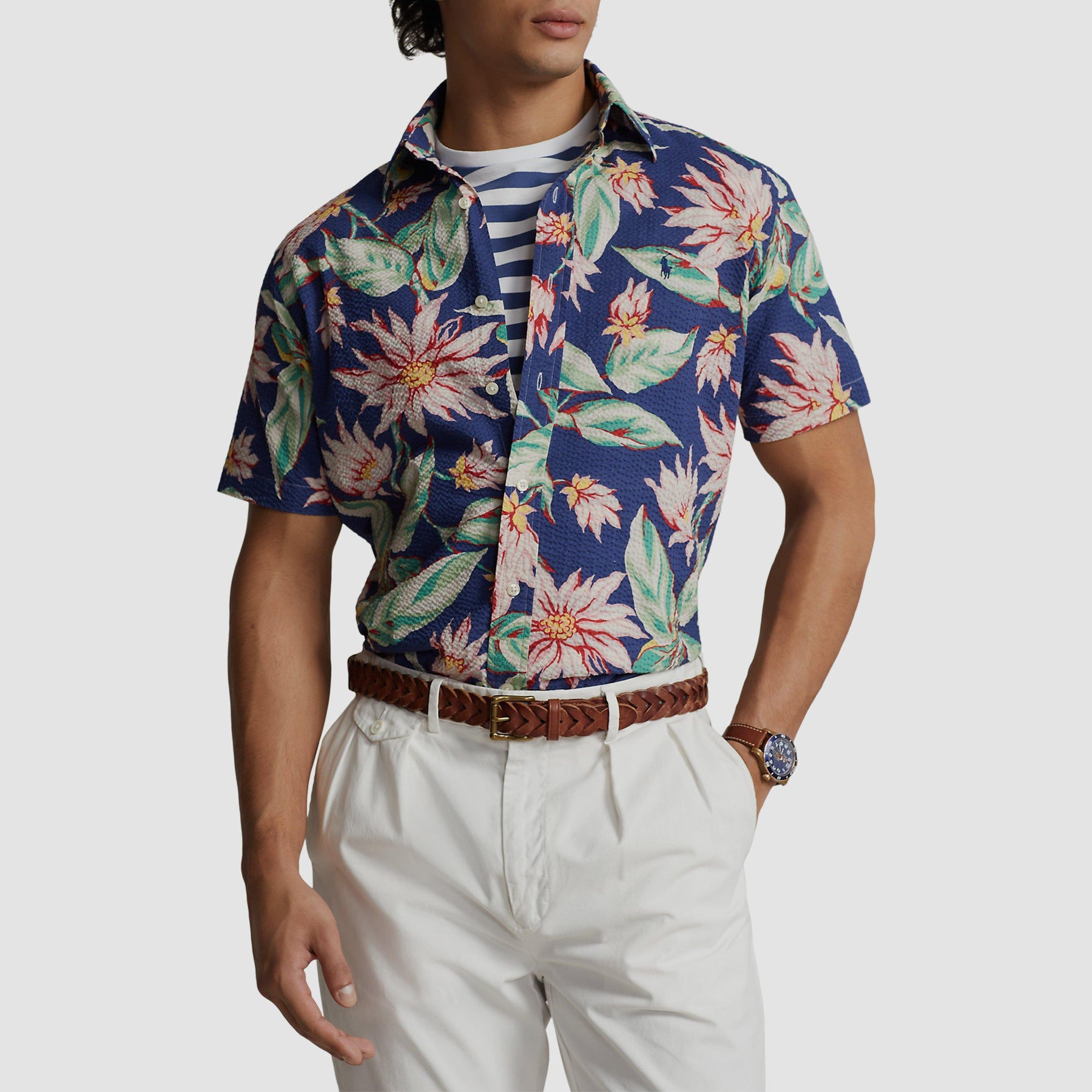 Floral Short Sleeve Shirt