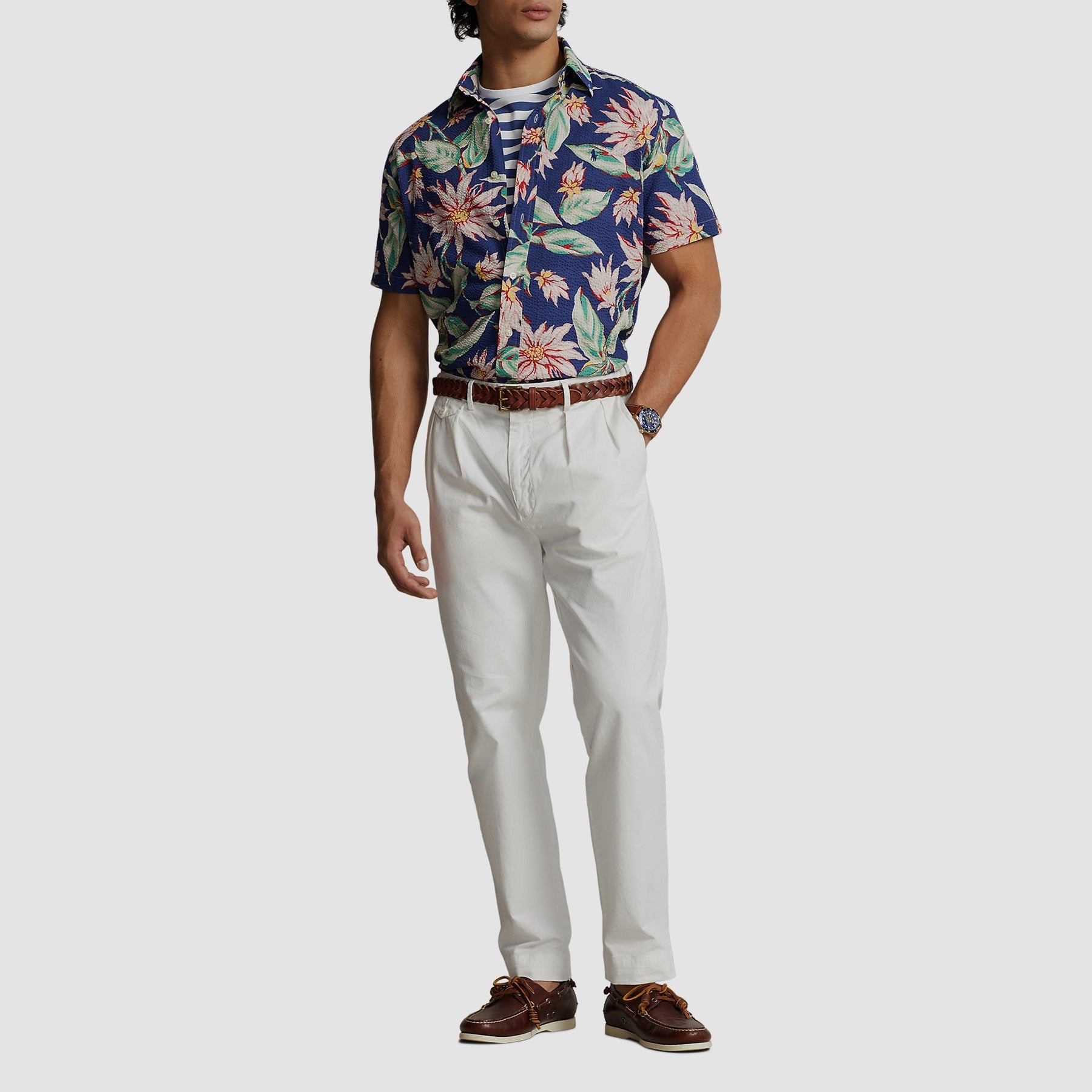 Floral Short Sleeve Shirt