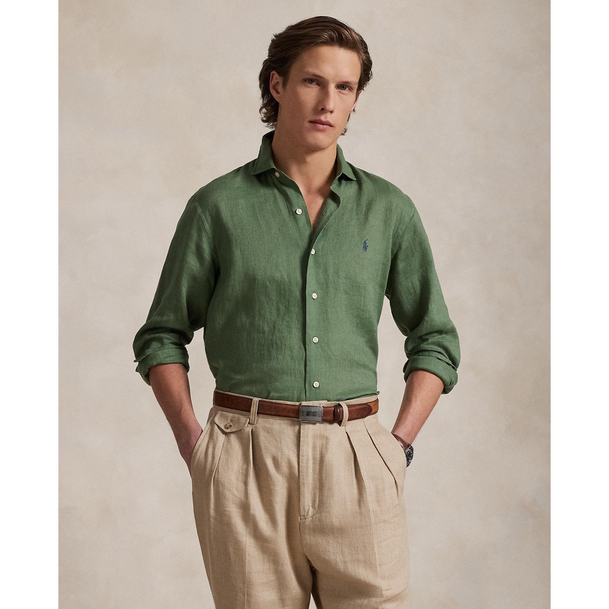 Linen Long Sleeve Shirt