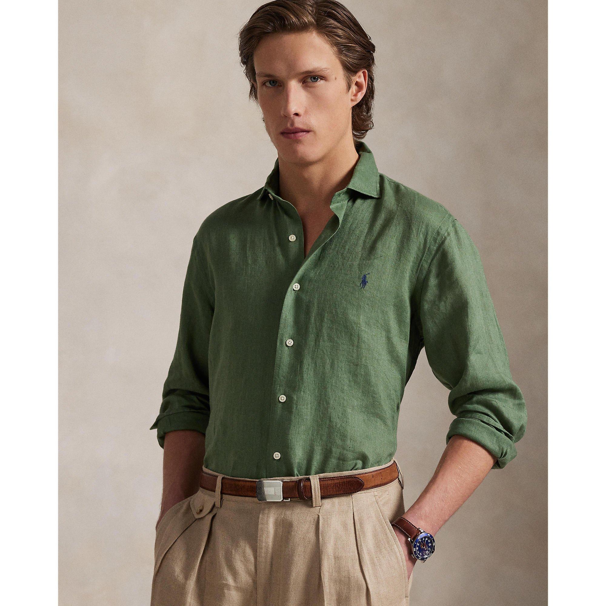 Linen Long Sleeve Shirt