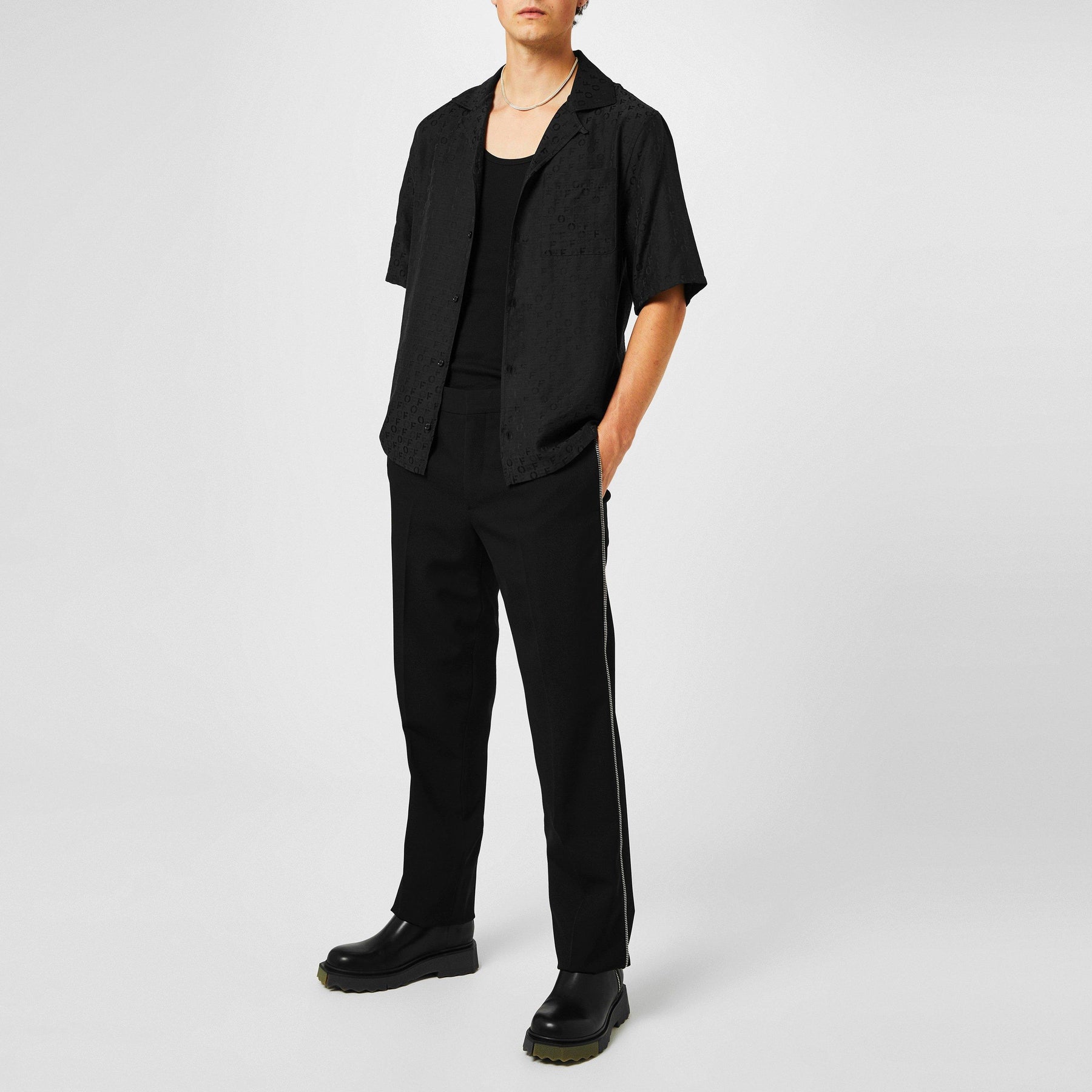 Silk Jacquard Shirt