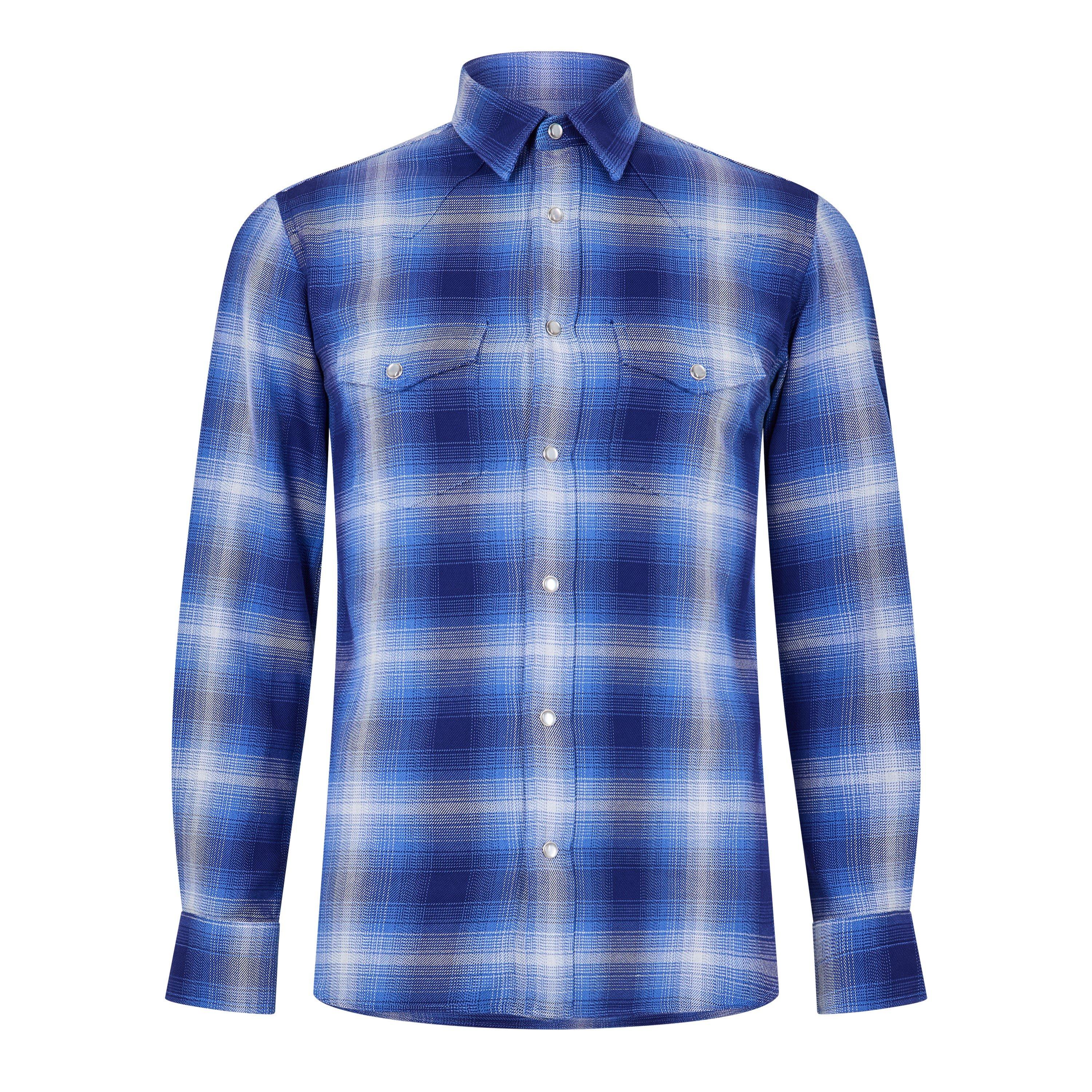 Western Long Sleeve Patterned Shirt