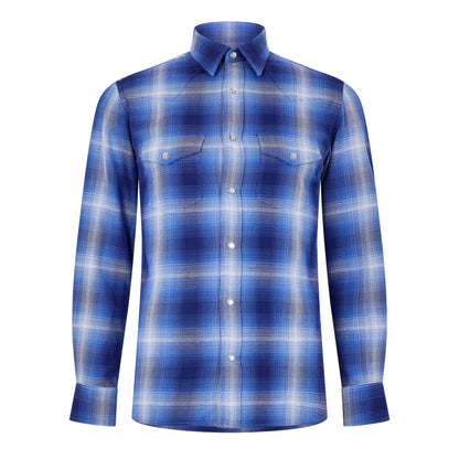 Western Long Sleeve Patterned Shirt