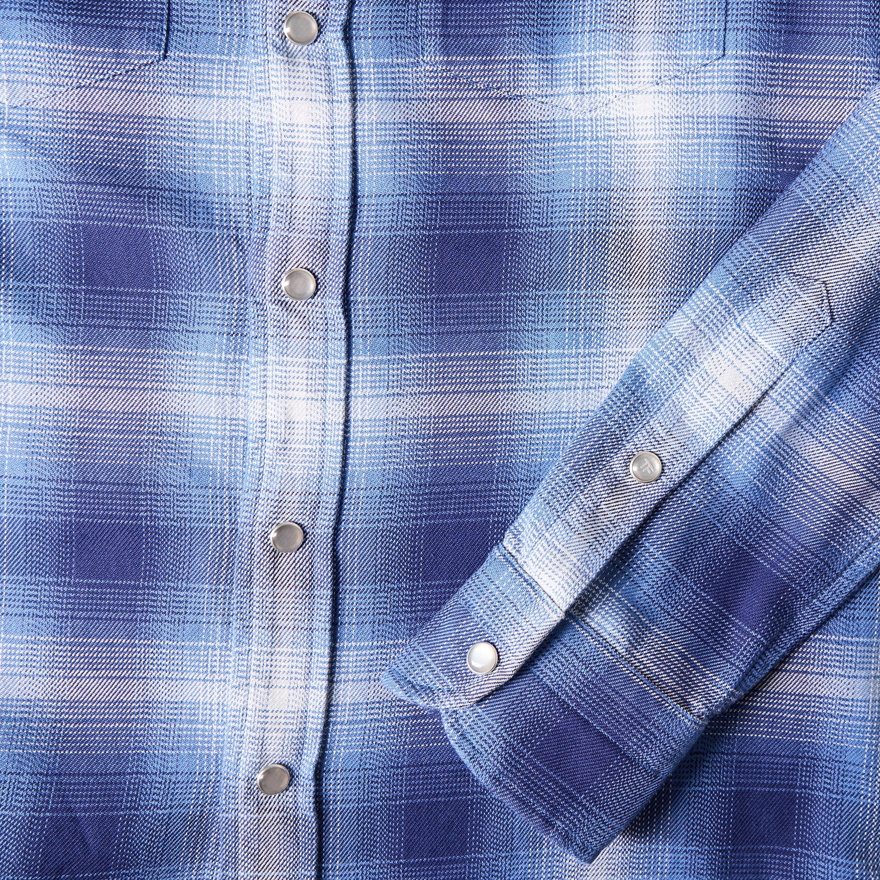 Western Long Sleeve Patterned Shirt