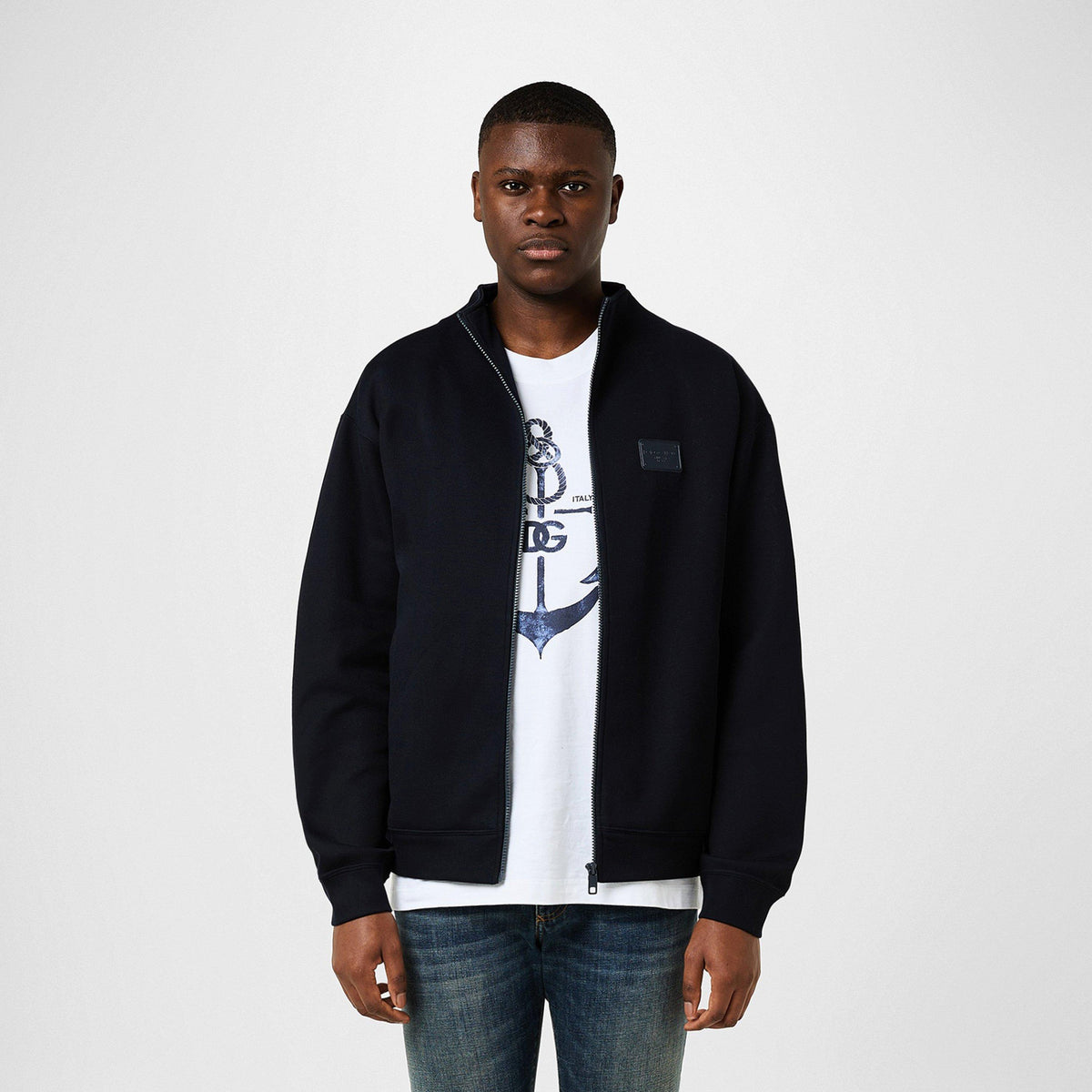 High Neck Sweatshirt