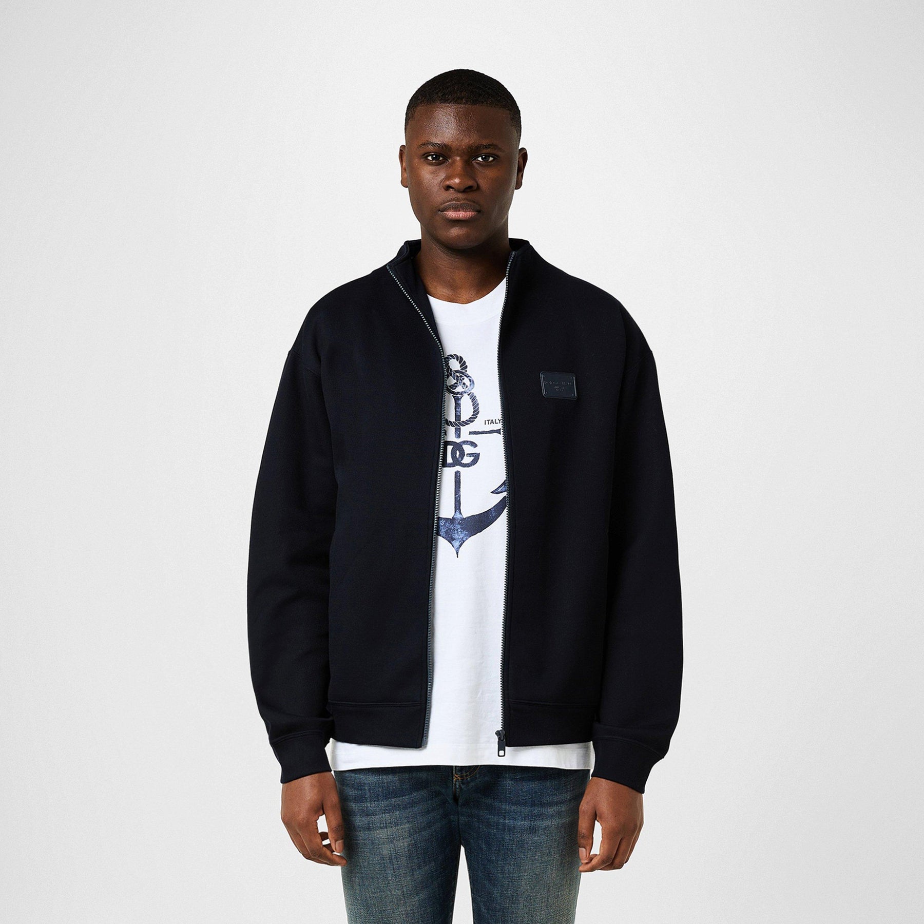 High Neck Sweatshirt