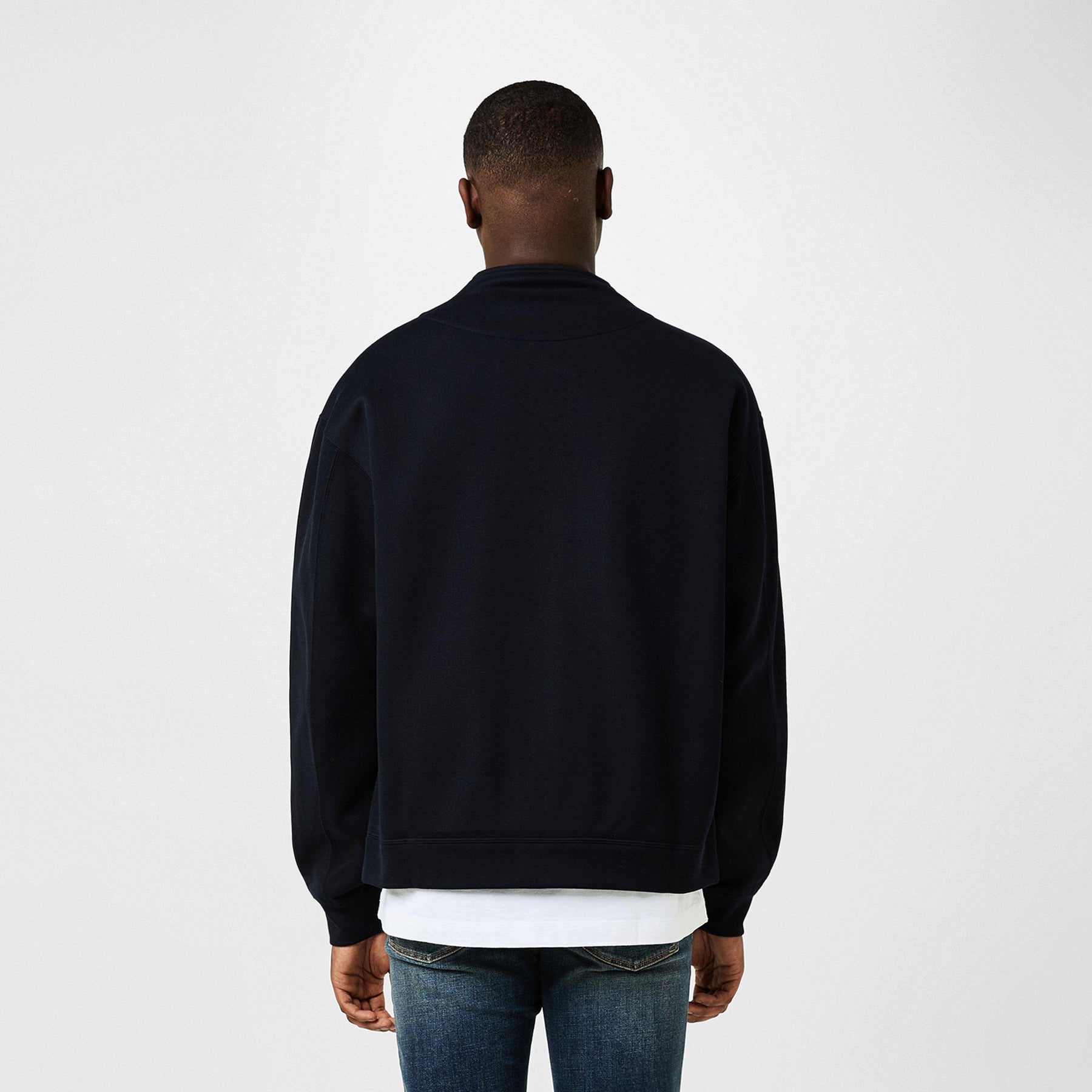 High Neck Sweatshirt