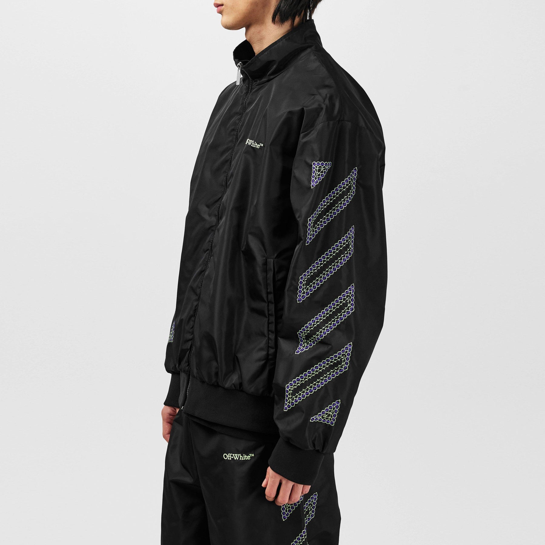 Diagonals Tracksuit Top