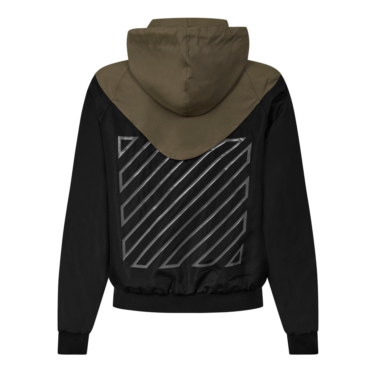 Athl Diag Outline Hooded Tracktop