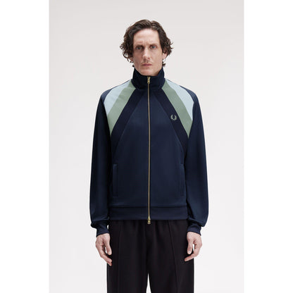 Panel Tracksuit Top