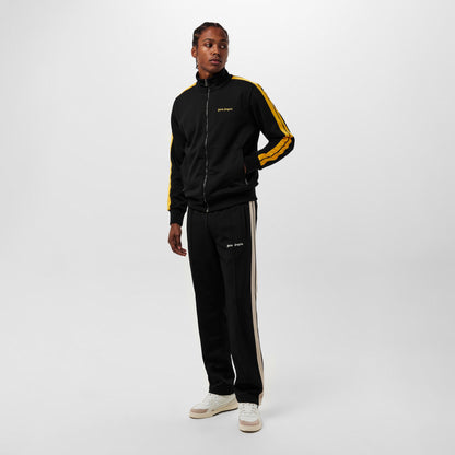Classic Track Side Stripe Relaxed Fit Tracksuit Top