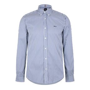Men's Roan BD Stripe Patterned Long-Sleeve Shirt
