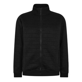 Jacquard Logo Bomber Jacket