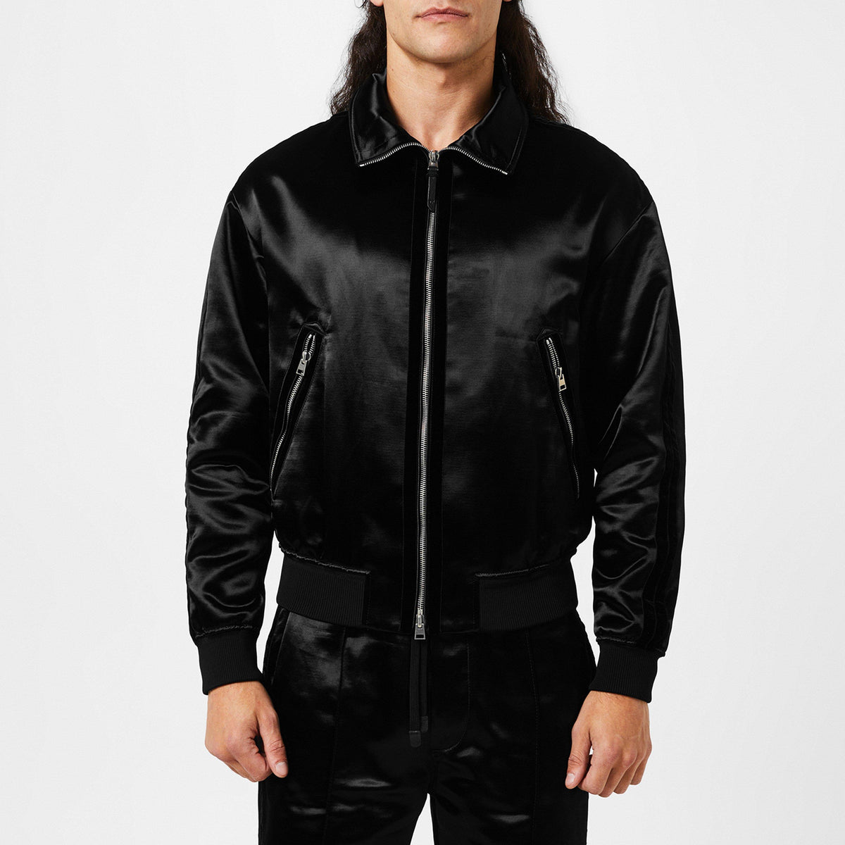 Viscose Bomber Jacket