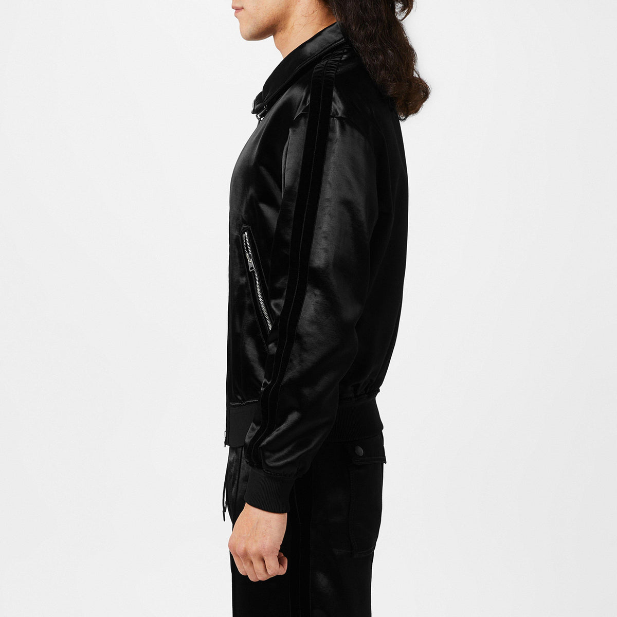 Viscose Bomber Jacket