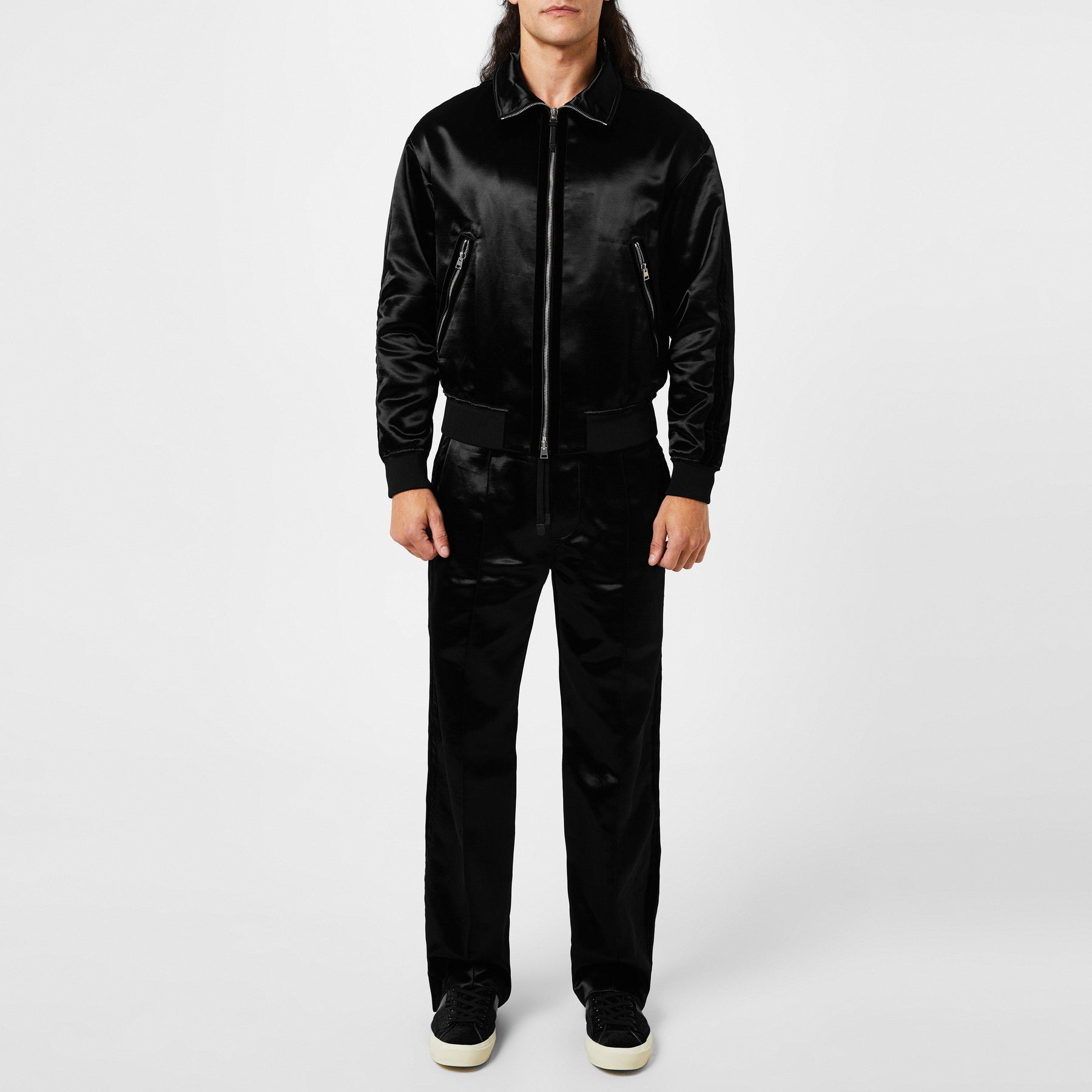 Viscose Bomber Jacket