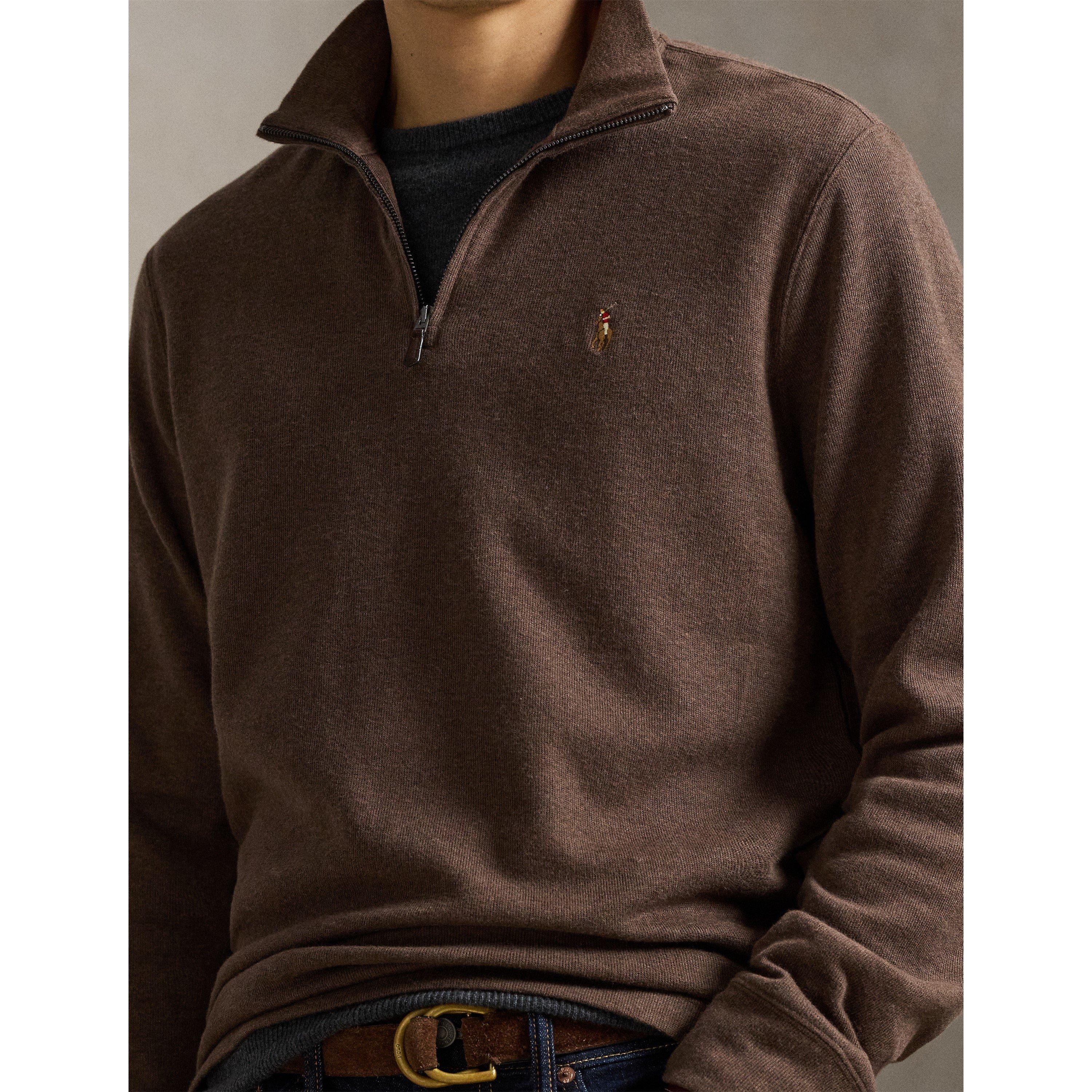 Estate Fleece Quarter Zip Sweater
