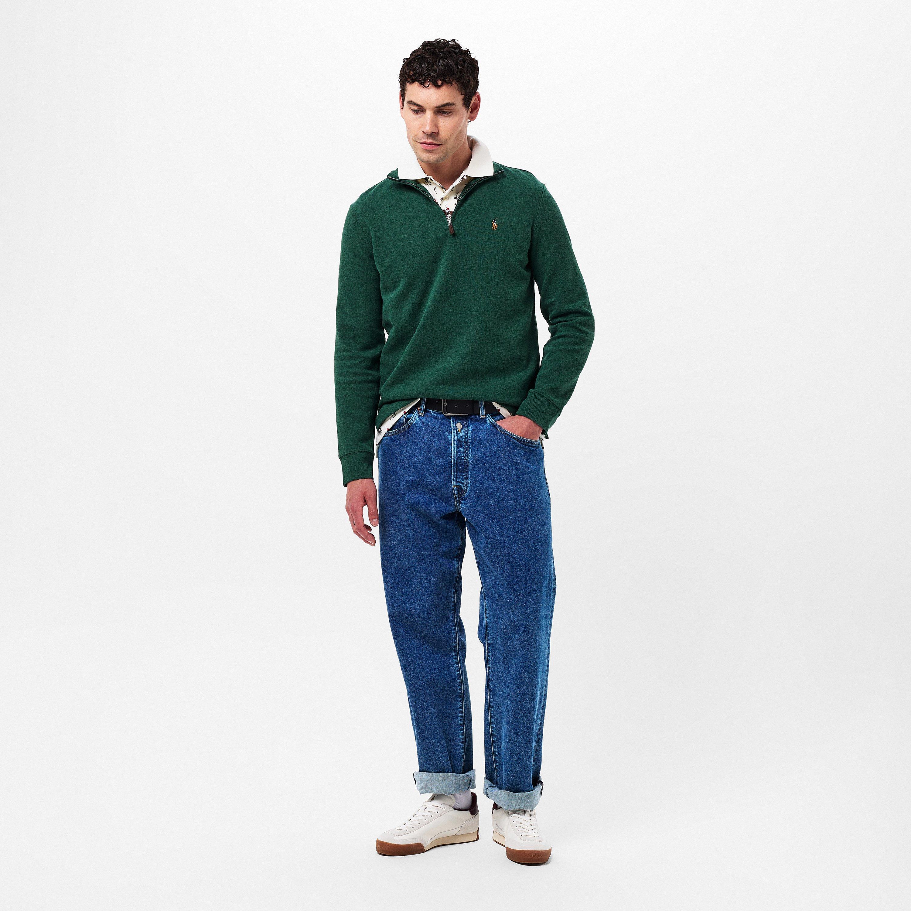Estate Fleece Quarter Zip Sweater
