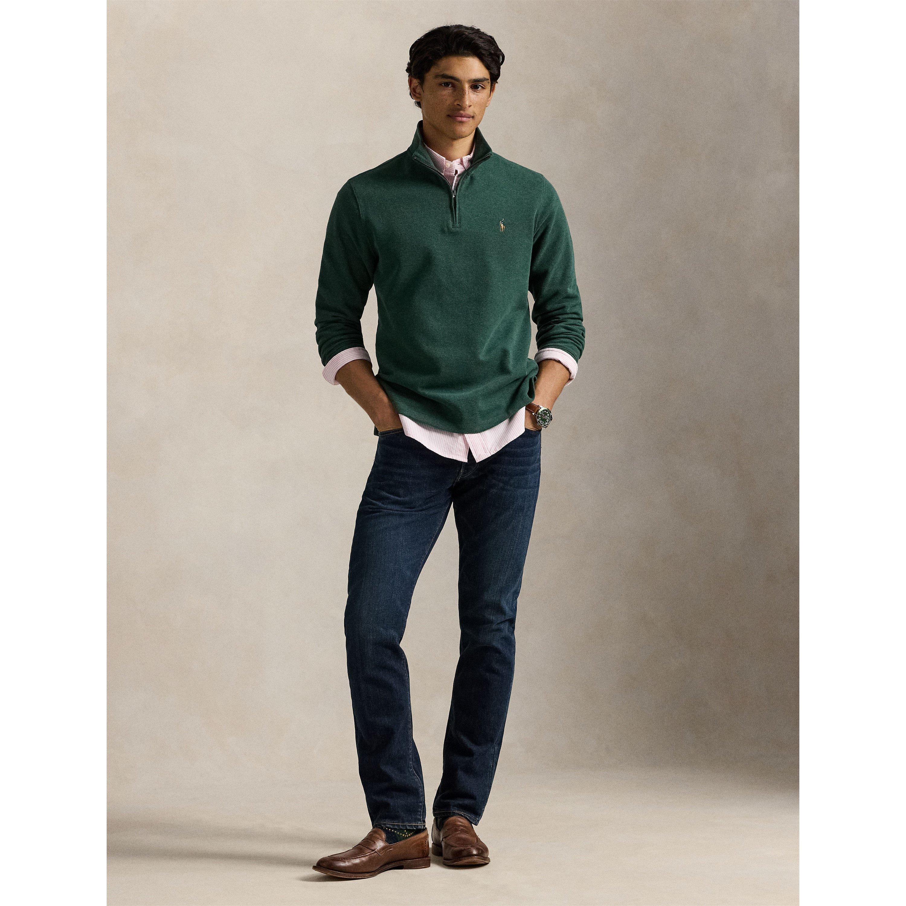 Estate Fleece Quarter Zip Sweater